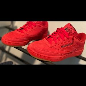 Reebok Club C 85 (Vector Red/Black/Reebok Lee 7)